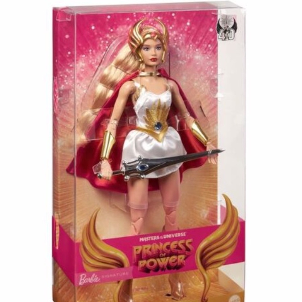 🔥She-ra Barbie Princess of Power MOTU 40th Mattel 12" Doll BNIB🔥